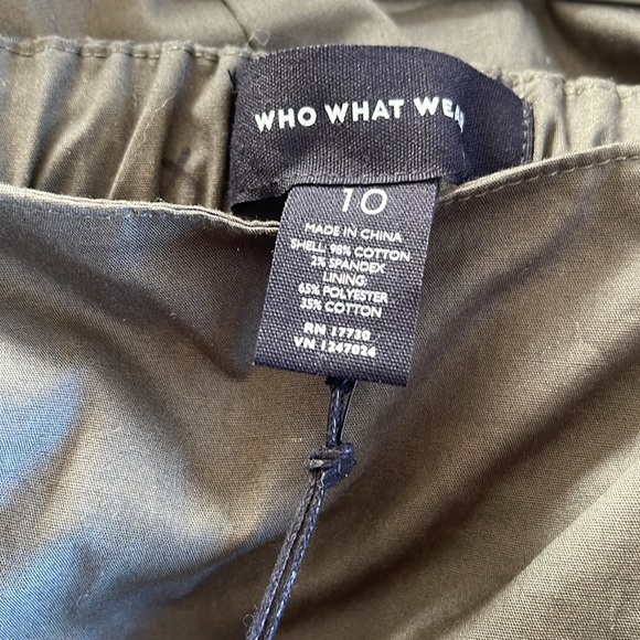 Who What Wear tie front midi skirt 10 - Picture 7 of 9